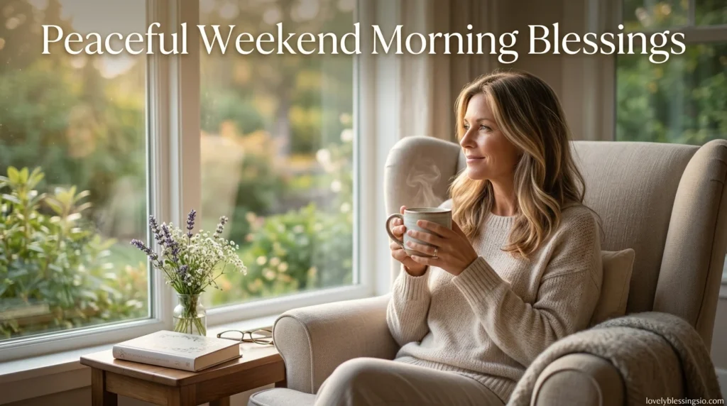 Peaceful Weekend Morning Blessings
