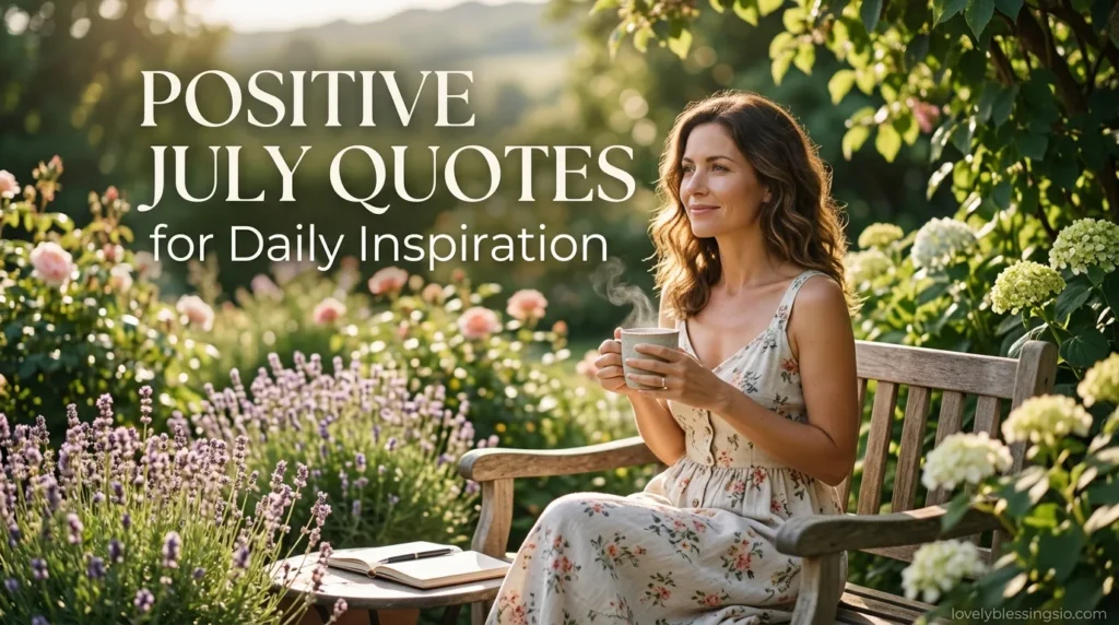 Positive July Quotes for Daily Inspiration