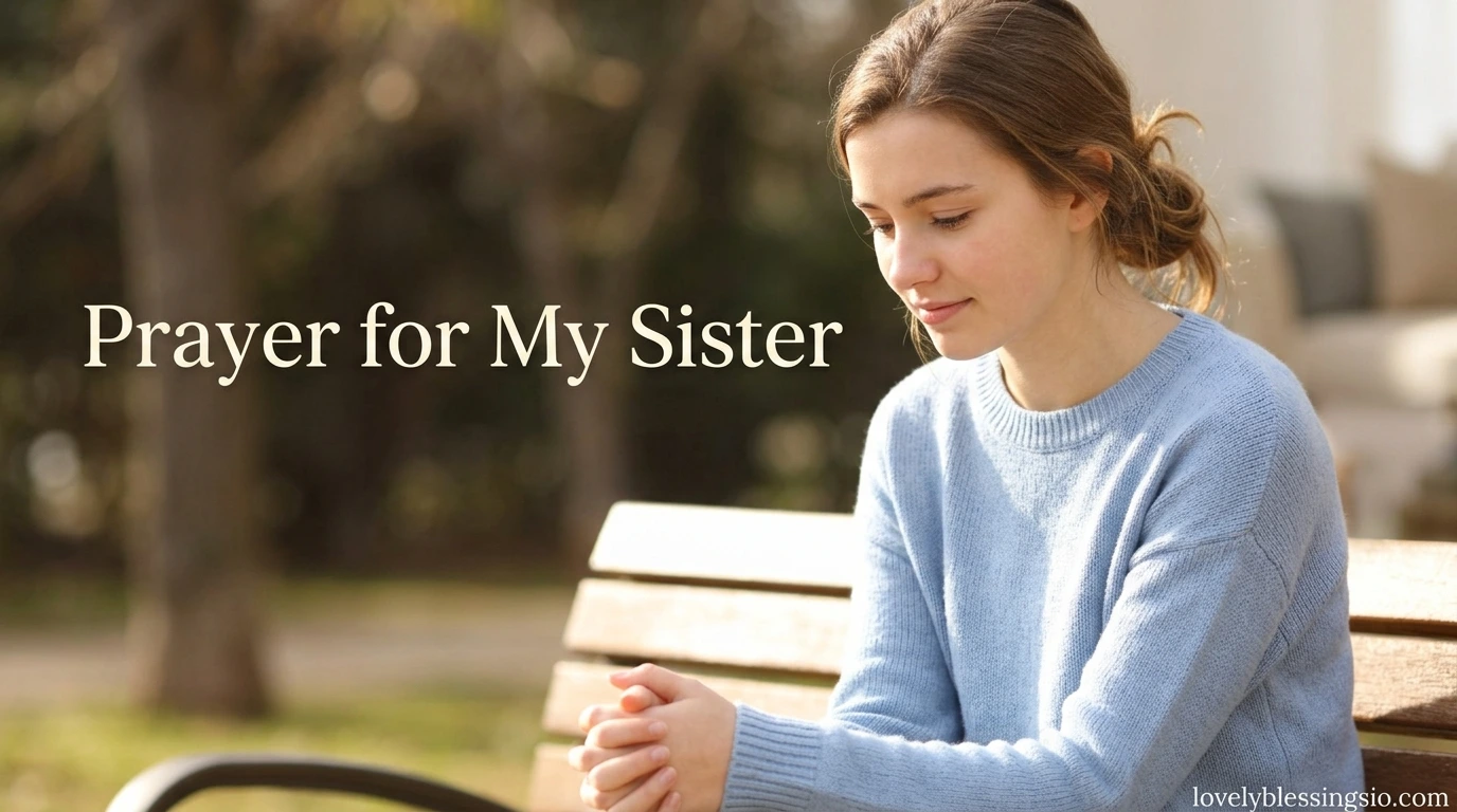 Prayer for My Sister