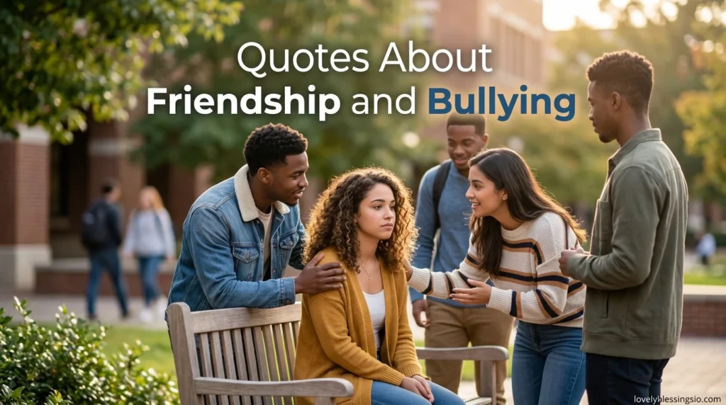 Quotes About Friendship and Bullying