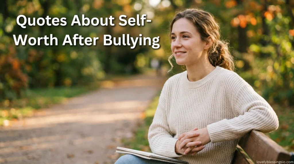 Quotes About Self-Worth After Bullying