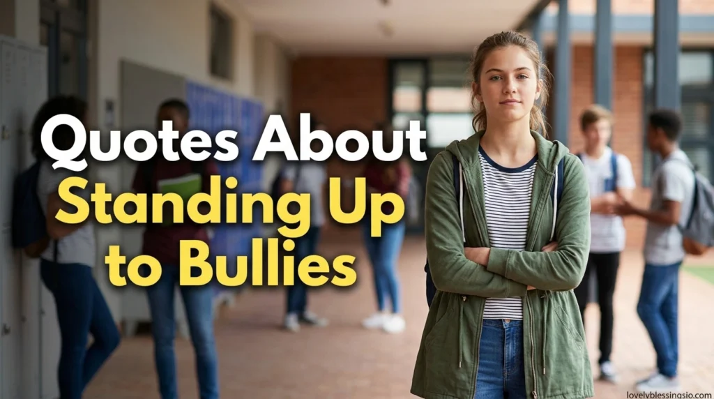 Quotes About Standing Up to Bullies