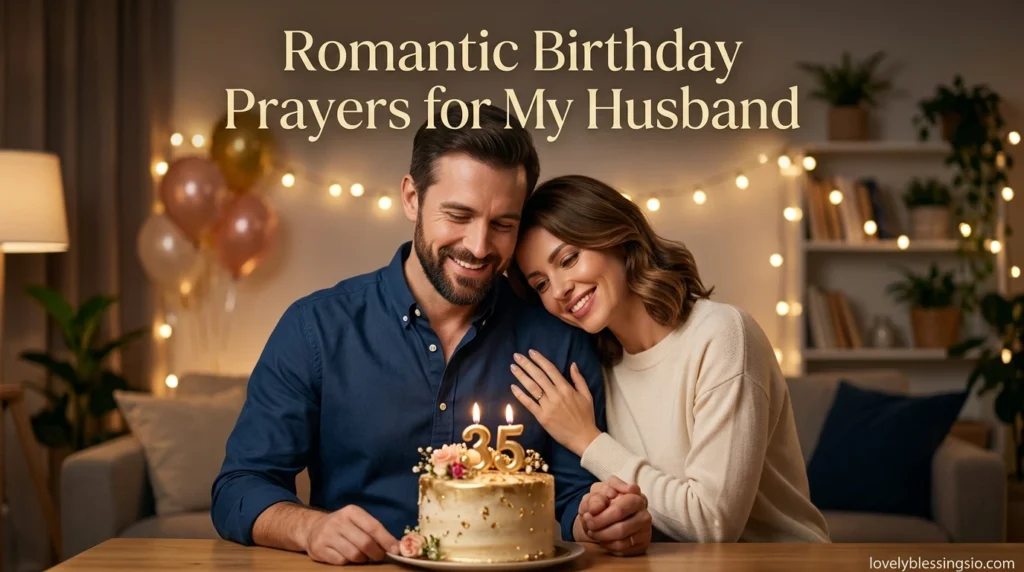 Romantic Birthday Prayers for My Husband