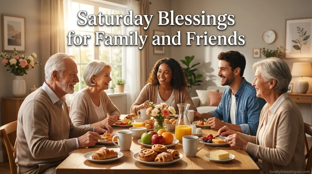 Saturday Blessings for Family and Friends