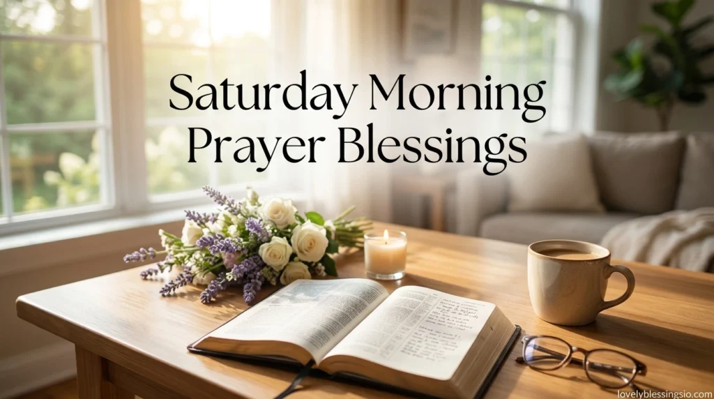 Saturday Morning Prayer Blessings