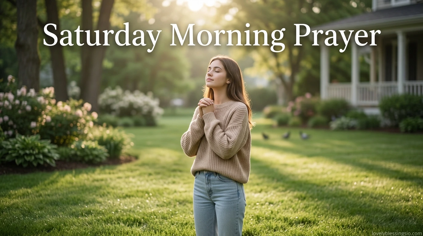 Saturday Morning Prayer