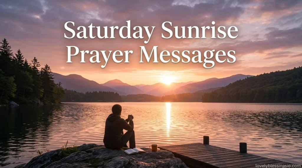 Saturday Sunrise Prayer Messages