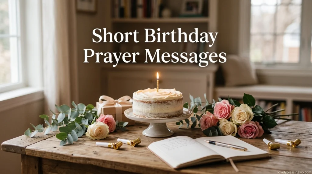 Short Birthday Prayer Messages