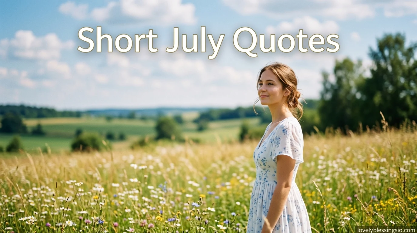 Short July Quotes