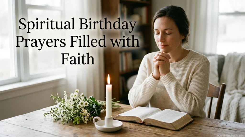 Spiritual Birthday Prayers Filled with Faith