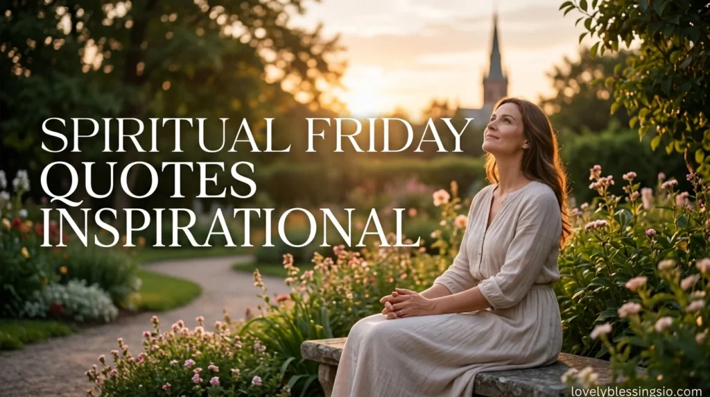 Spiritual Friday Quotes Inspirational