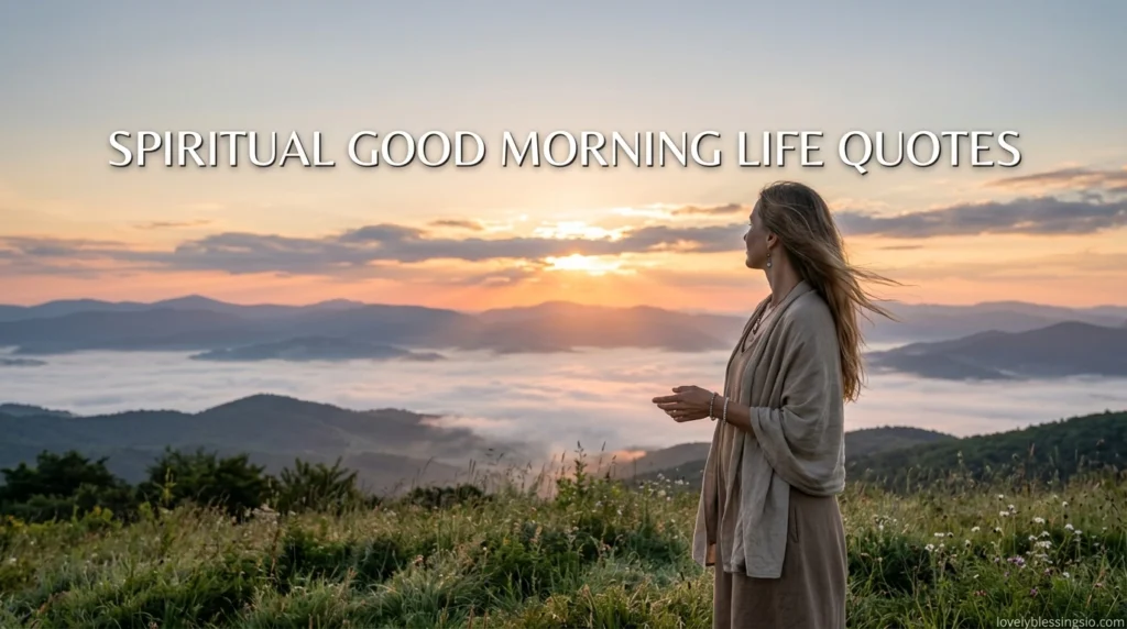 Spiritual Good Morning Life Quotes
