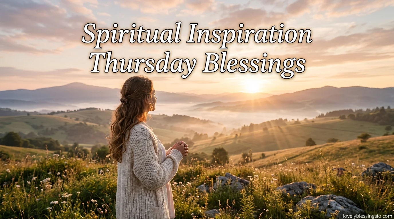 Spiritual Inspiration Thursday Blessings