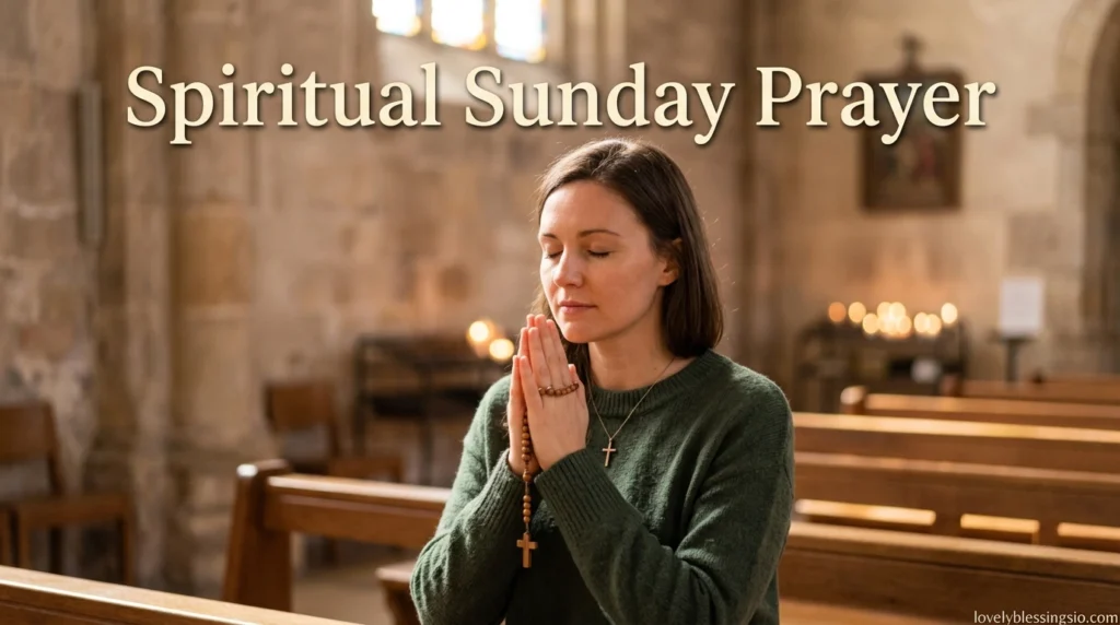 Spiritual Sunday Prayer
