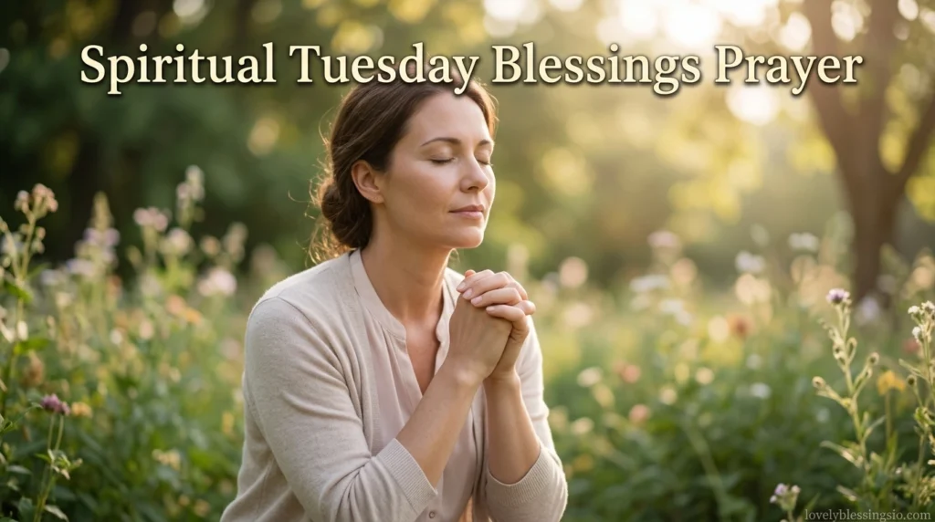 Spiritual Tuesday Blessings Prayer