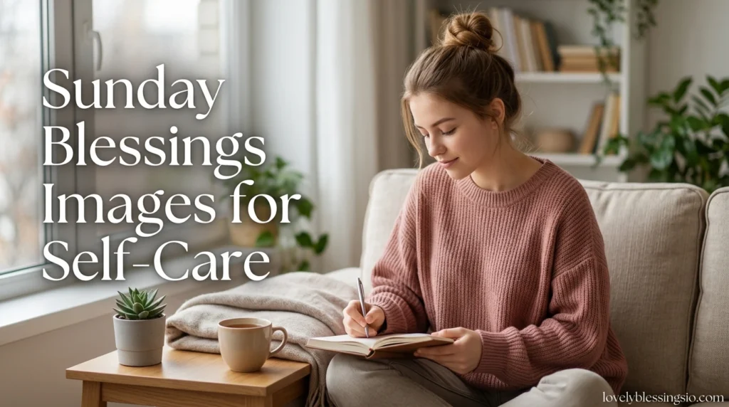Sunday Blessings Images for Self-Care