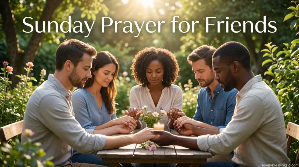 Sunday Prayer for Friends
