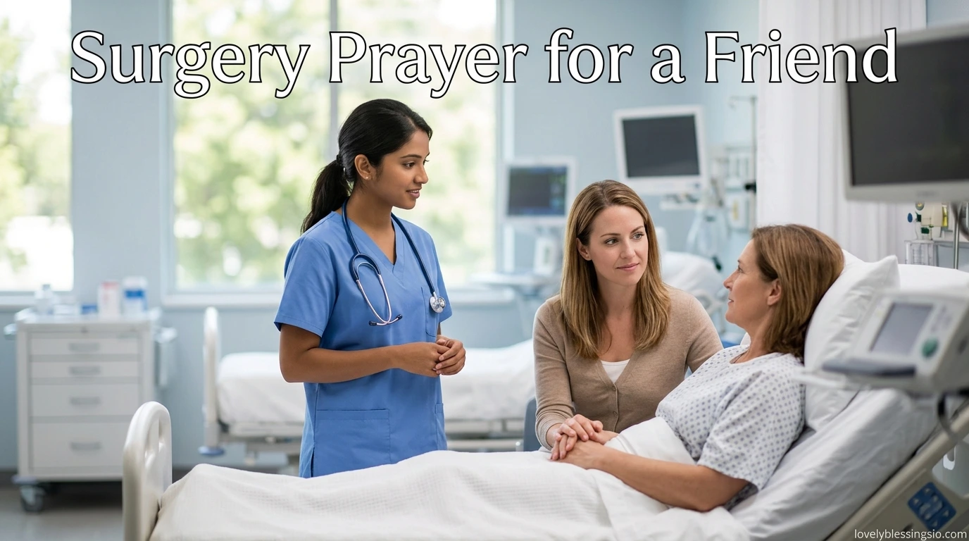 Surgery Prayer for a Friend