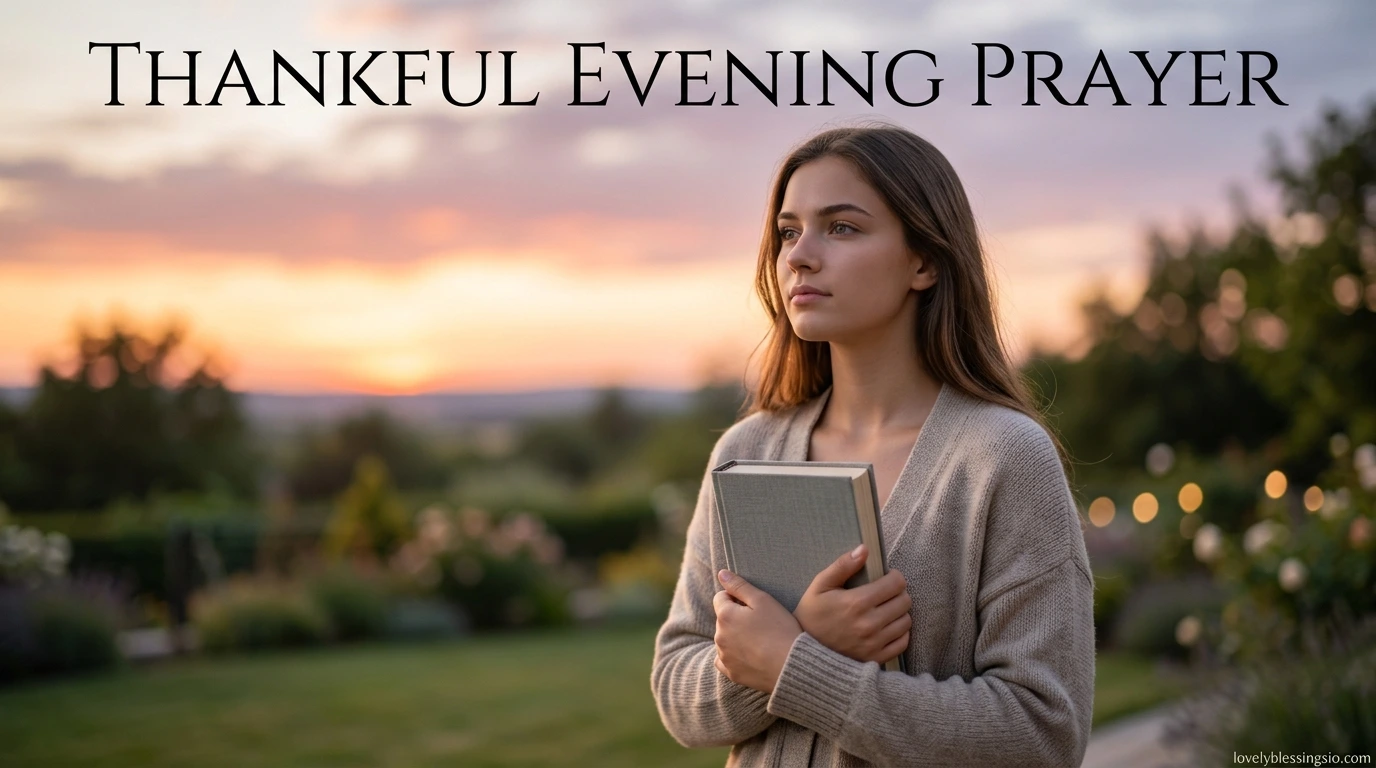 Thankful Evening Prayer