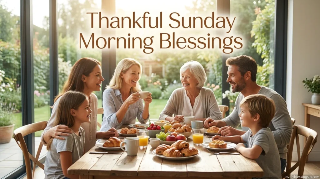Thankful Sunday Morning Blessings