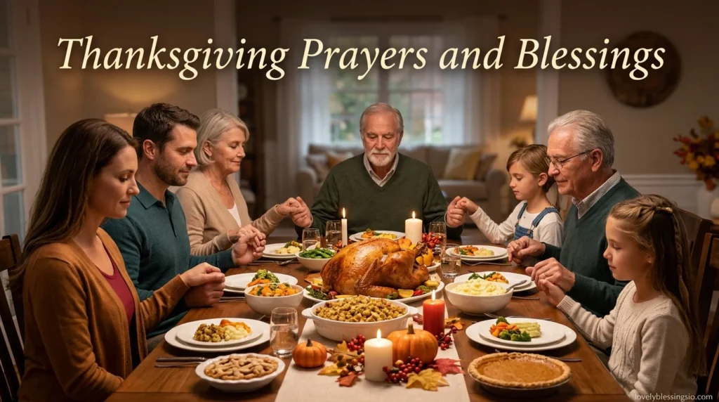 Thanksgiving Prayers and Blessings