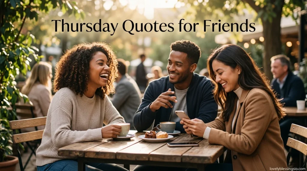 Thursday Quotes for Friends