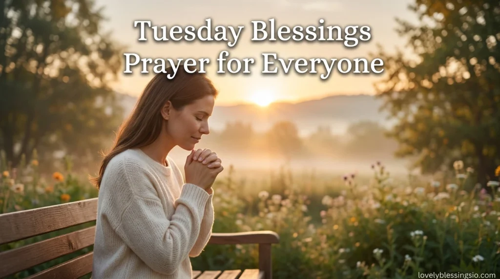 Tuesday Blessings Prayer for Everyone