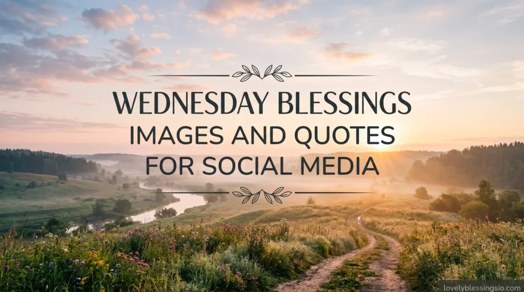 Wednesday Blessings Images and Quotes for Social Media