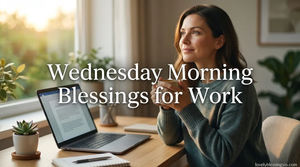 Wednesday Morning Blessings for Work