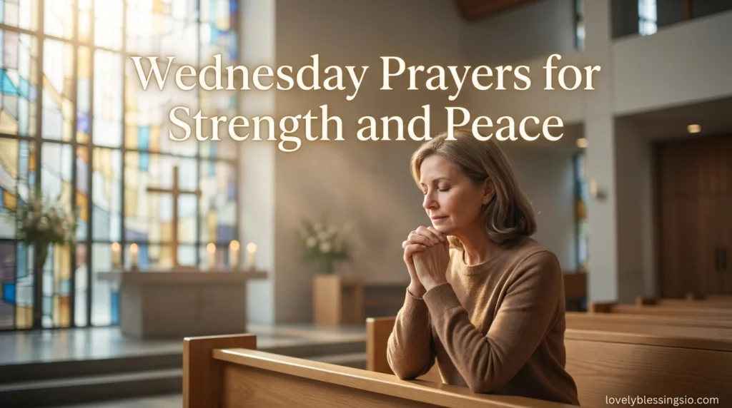 Wednesday Prayers for Strength and Peace