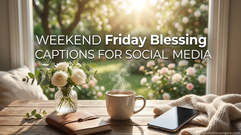 Weekend Friday Blessing Captions for Social Media