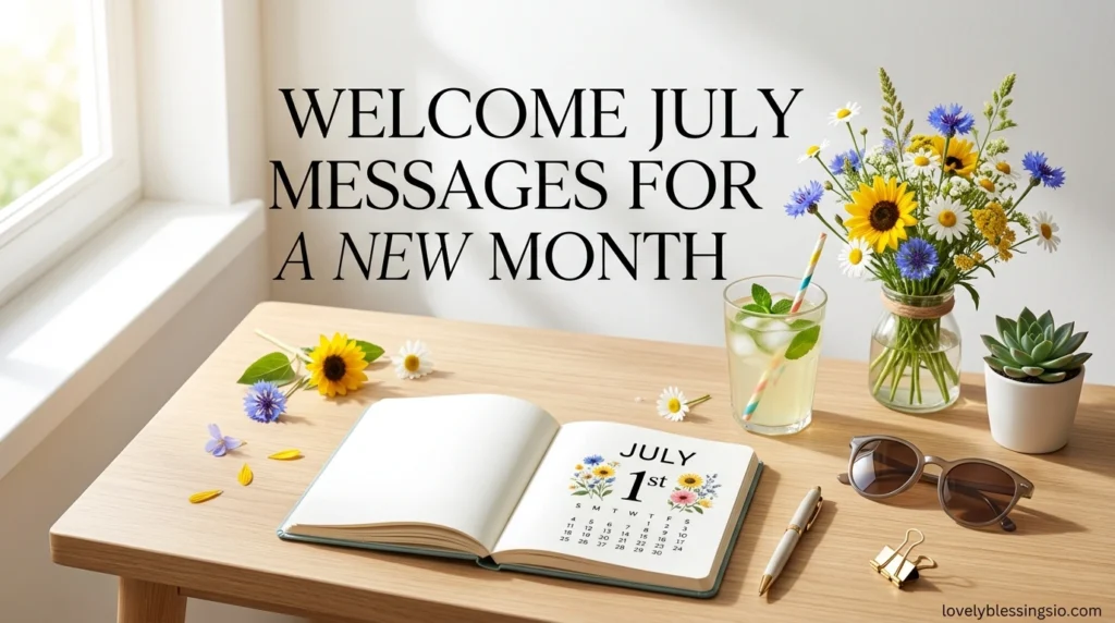 Welcome July Messages for a New Month