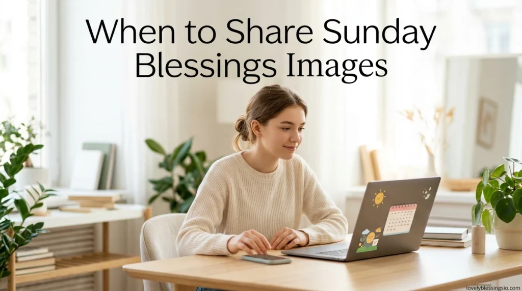 When to Share Sunday Blessings Images