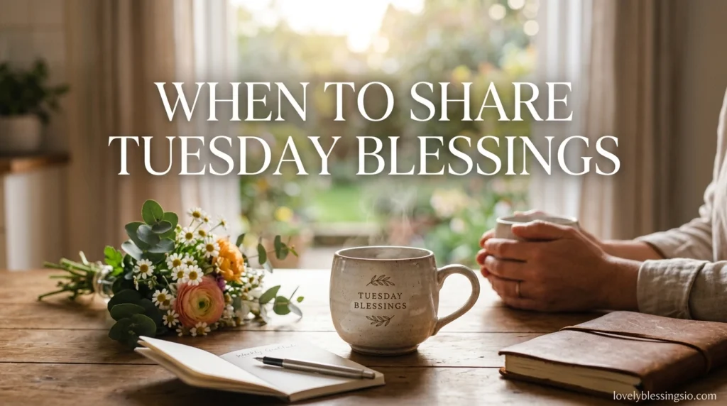 When to Share Tuesday Blessings