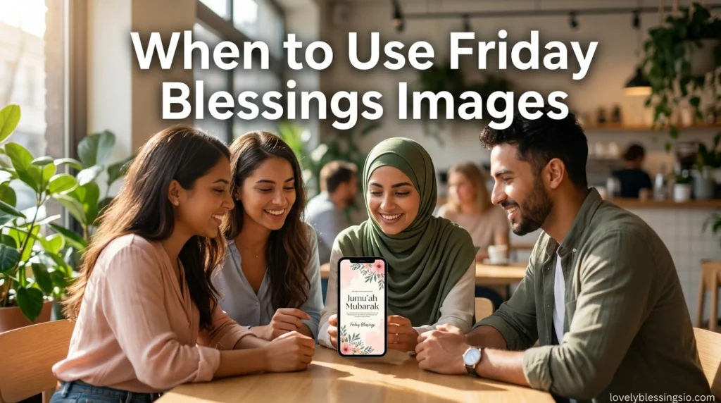 When to Use Friday Blessings Images