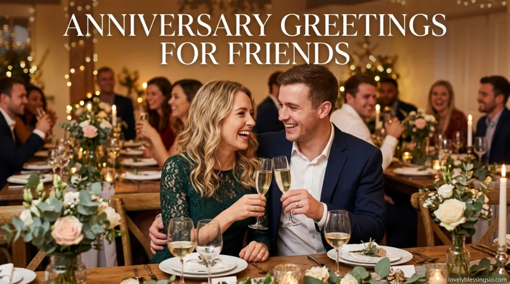 Anniversary Greetings for Friends