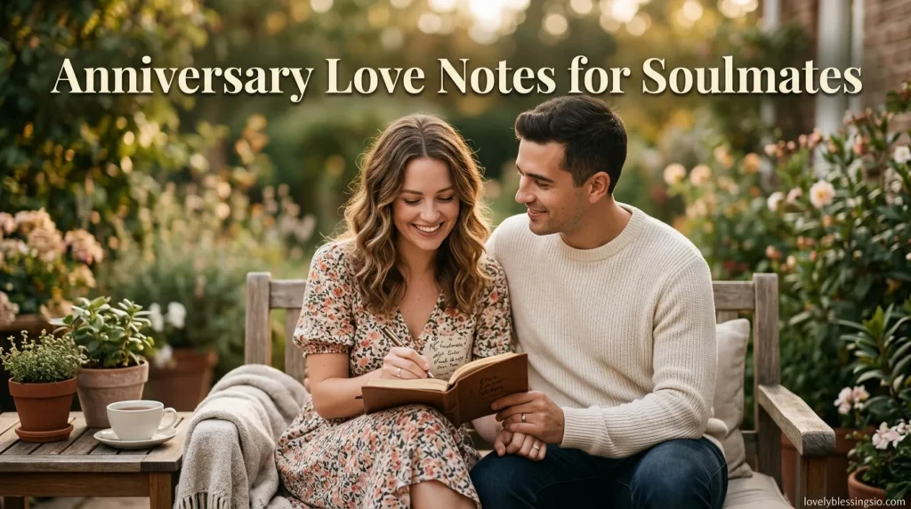 Anniversary Love Notes for Soulmates