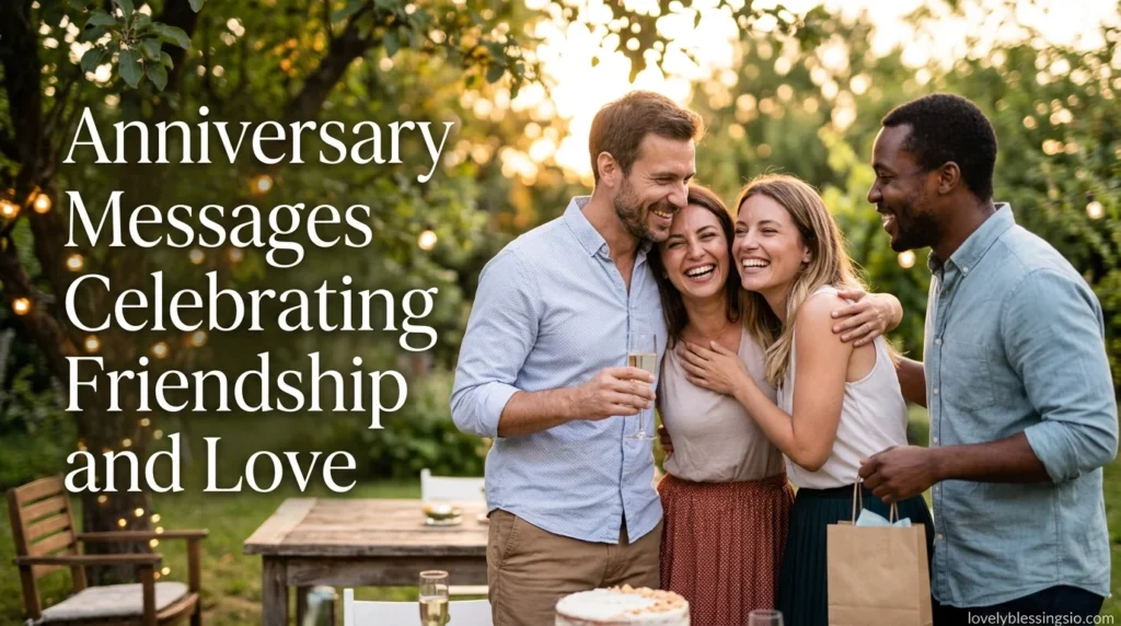 Anniversary Messages Celebrating Friendship and Love