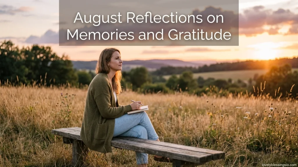 August Reflections on Memories and Gratitude