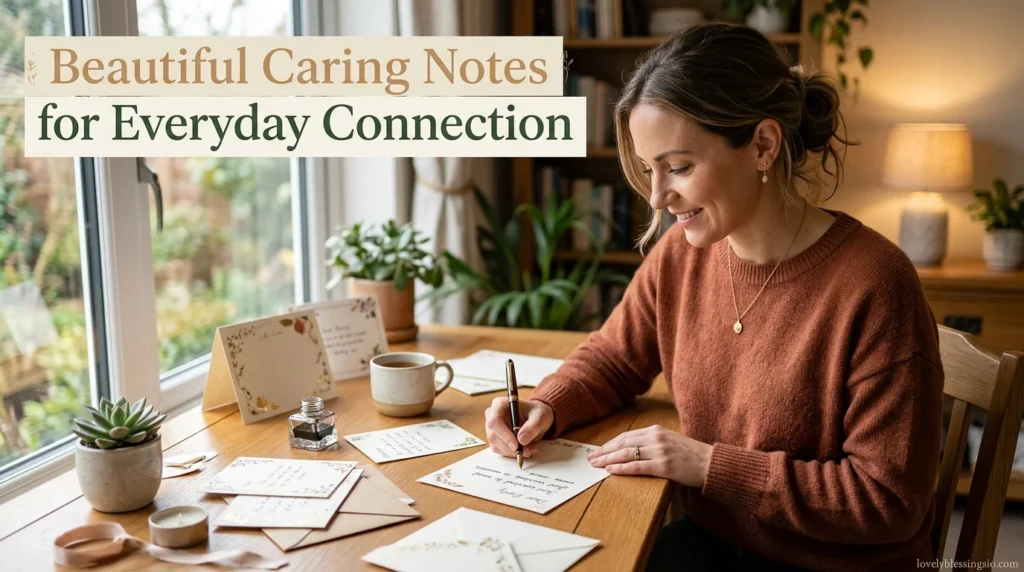 Beautiful Caring Notes for Everyday Connection