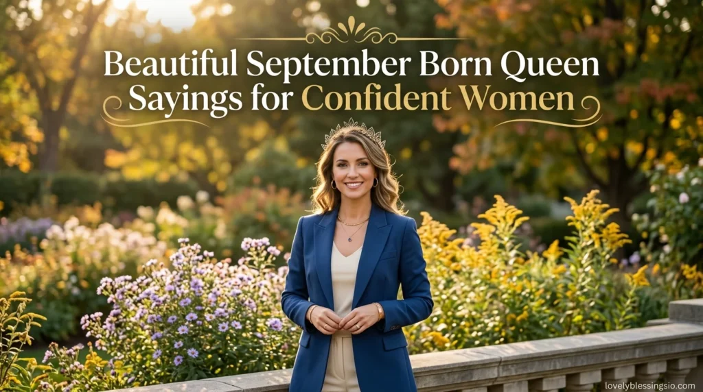 Beautiful September Born Queen Sayings for Confident Women