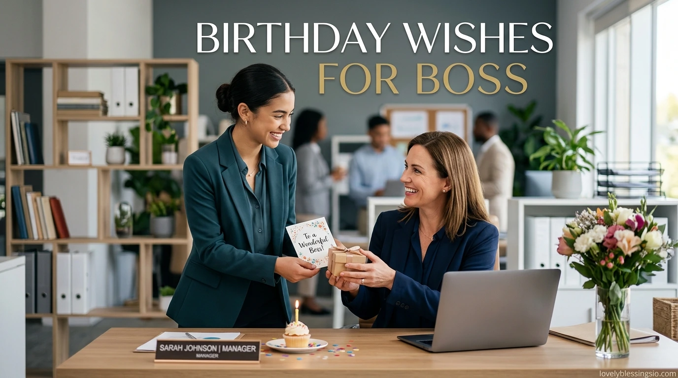Birthday Wishes for Boss