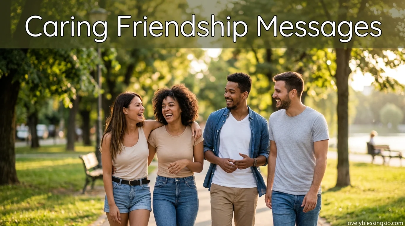 Caring Friendship Messages