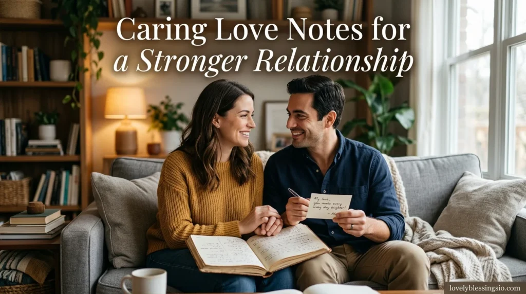 Caring Love Notes for a Stronger Relationship