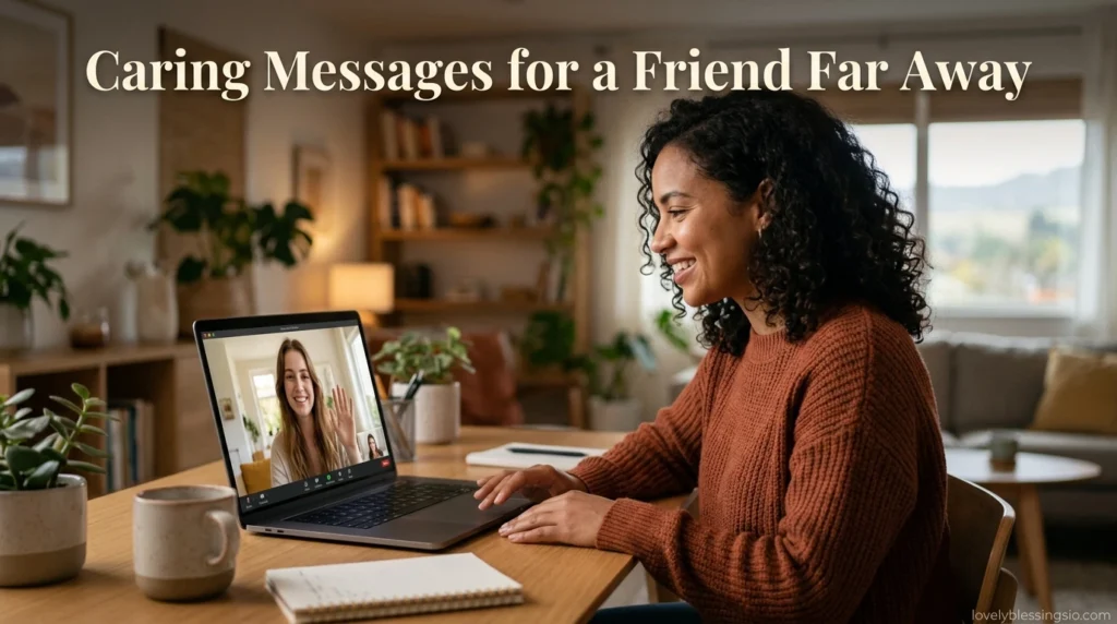 Caring Messages for a Friend Far Away