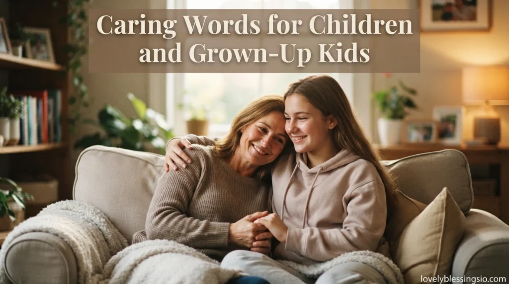 Caring Words for Children and Grown-Up Kids