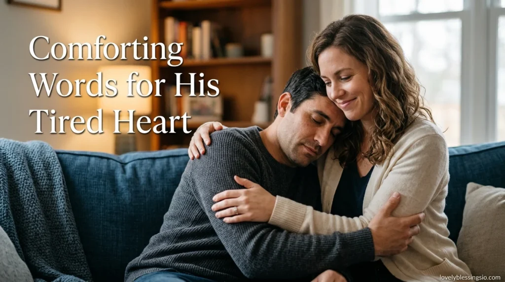 Comforting Words for His Tired Heart