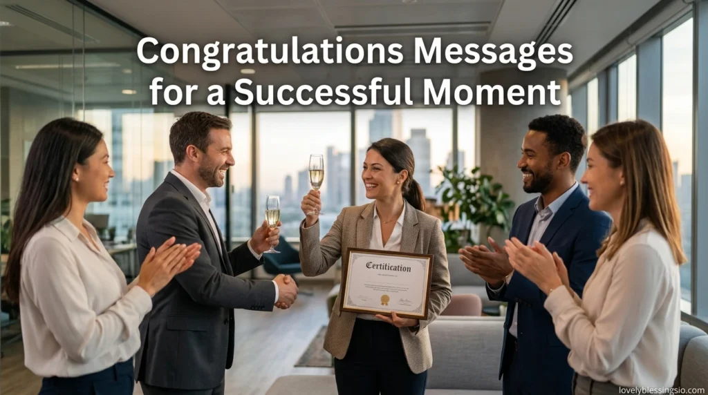 Congratulations Messages for a Successful Moment