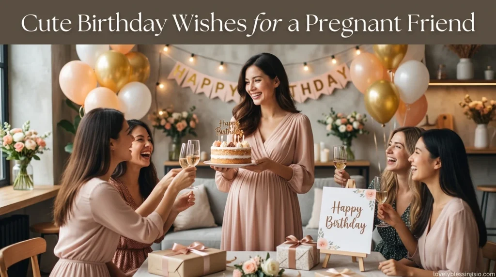 Cute Birthday Wishes for a Pregnant Friend