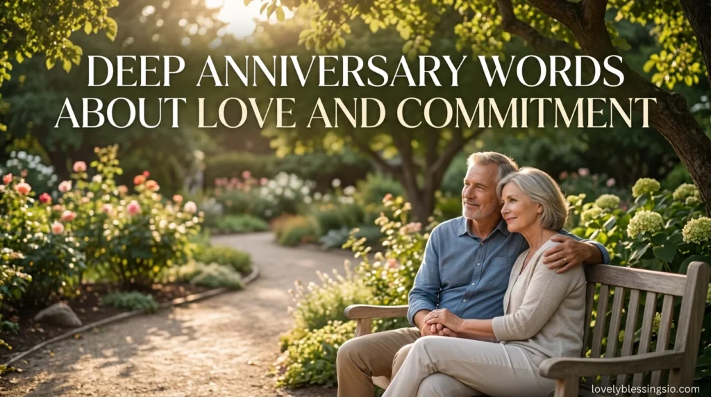 Deep Anniversary Words About Love and Commitment